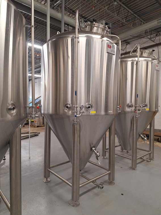 ABS - 20bbl Jacketed Conical Unitank FV - 2018