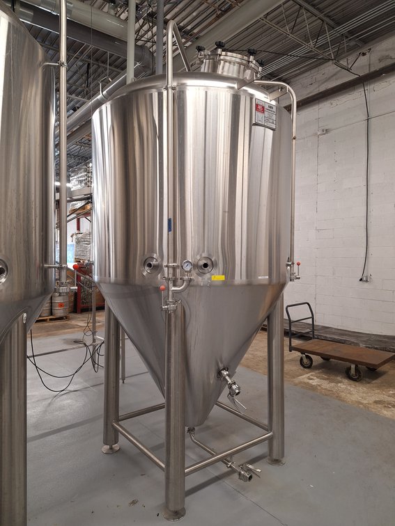 ABS - 20bbl Jacketed Conical Unitank FV - 2018