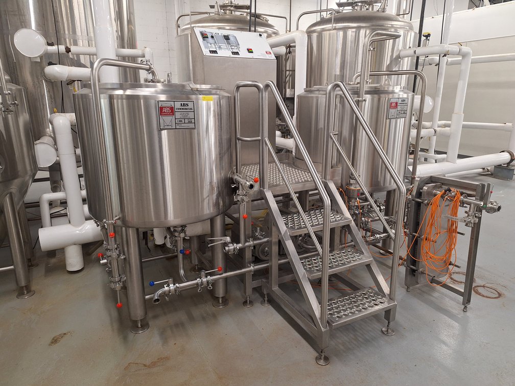 ABS - 3bbl Two Vessel Steam Fired Pilot Brewhouse - 2018