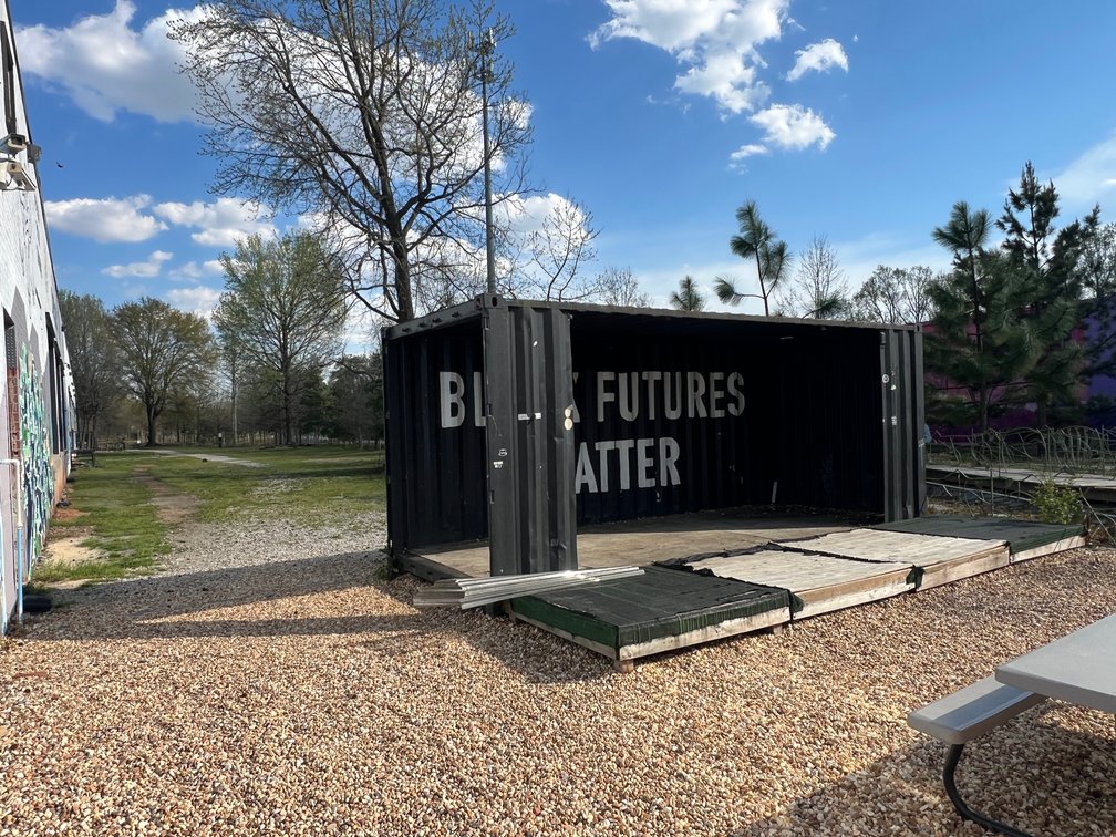 Stage made from C Container