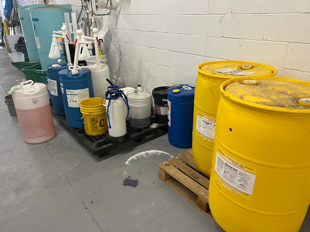 Variety of Chemicals
