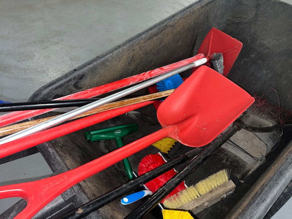 Variety of Long Handled Brewery Tools
