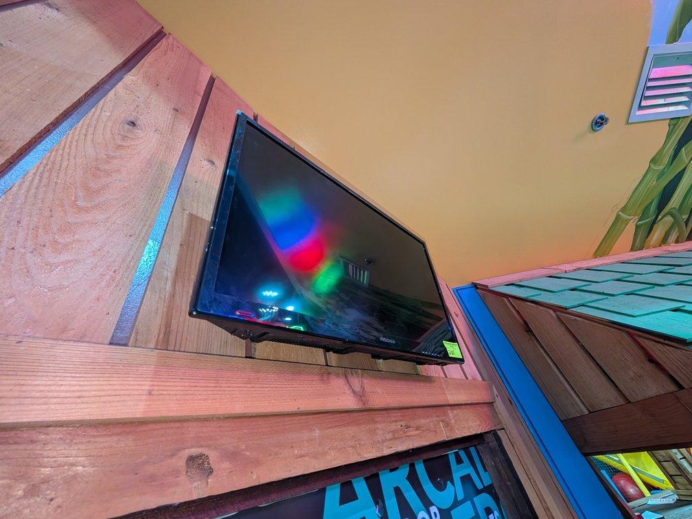 (3) Indoor Mounted TVs