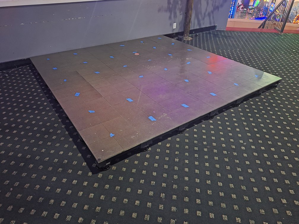 Modular Panel Pixel Dance Floor