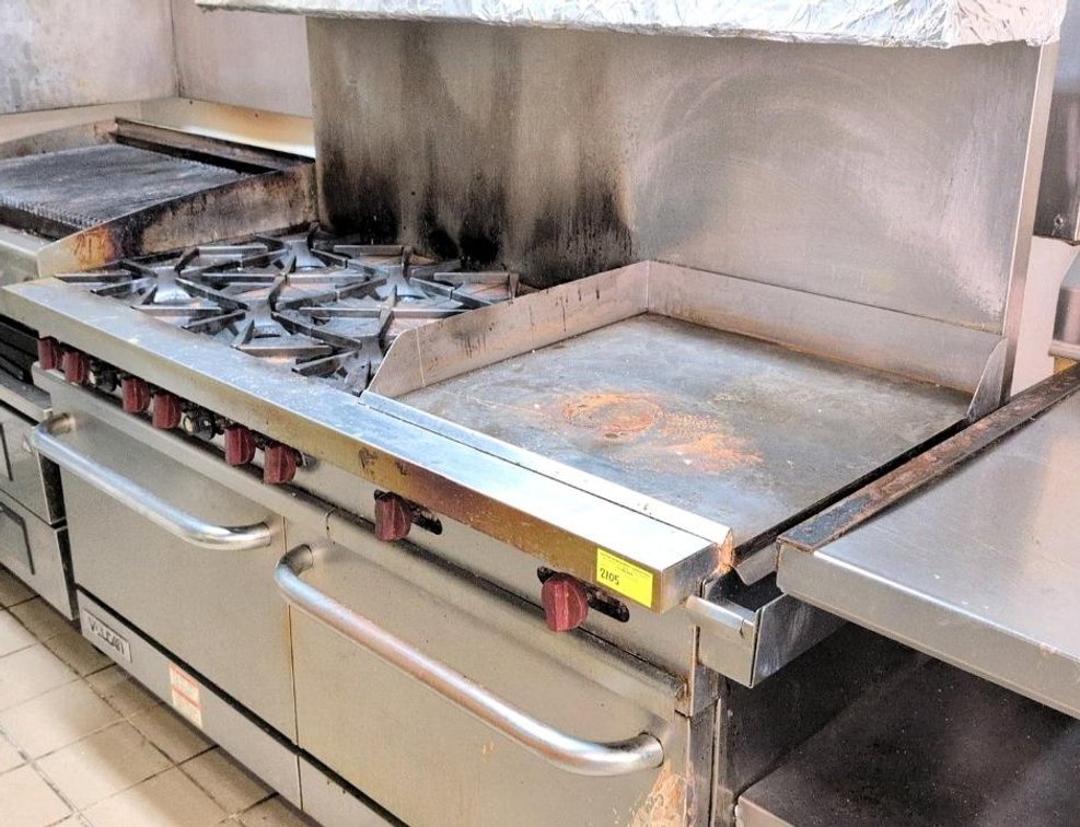 Six Burner Stove/Oven/Griddle