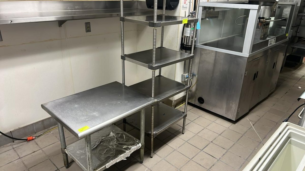 Stainless Shelf and Table