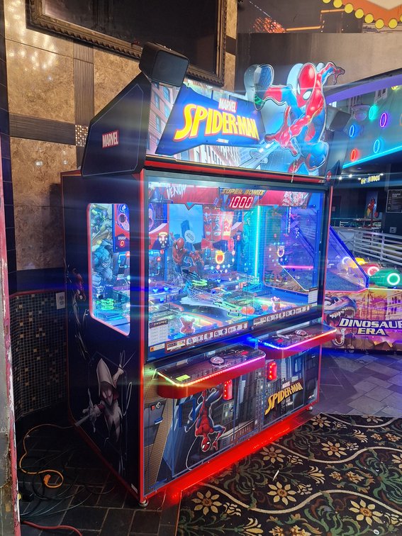 ANDAMIRO - Spiderman Coin Pusher Arcade Game