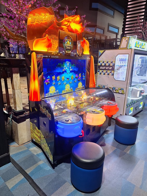 LAI GAMES and WAHLAP TECHNOLOGY CO. - Dragons Bane Coin Pusher Arcade Game