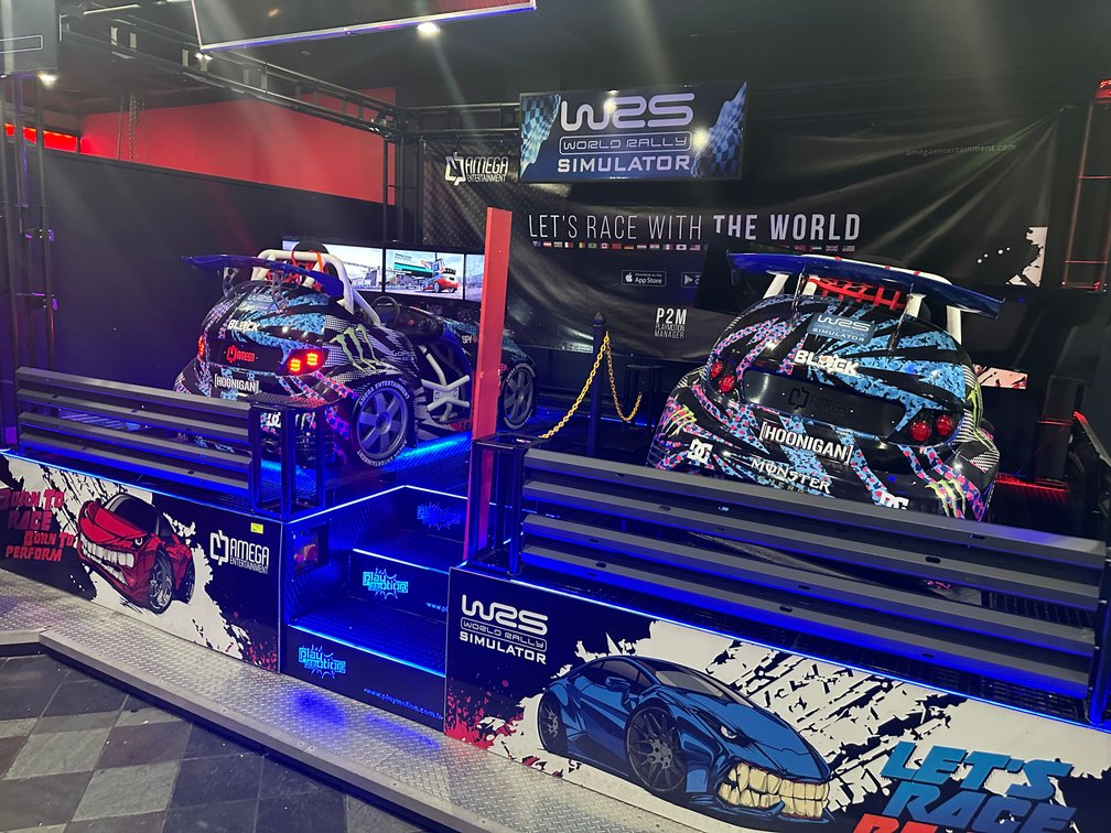 AMEGA ENTERTAINMENT - World Rally Simulator