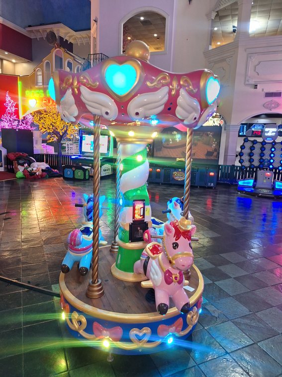 Horse Carousel Amusement Park Ride