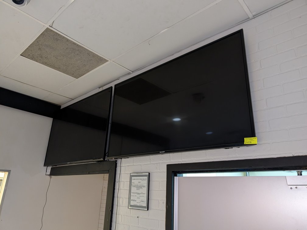 (2) SHARP 60in Class TVs