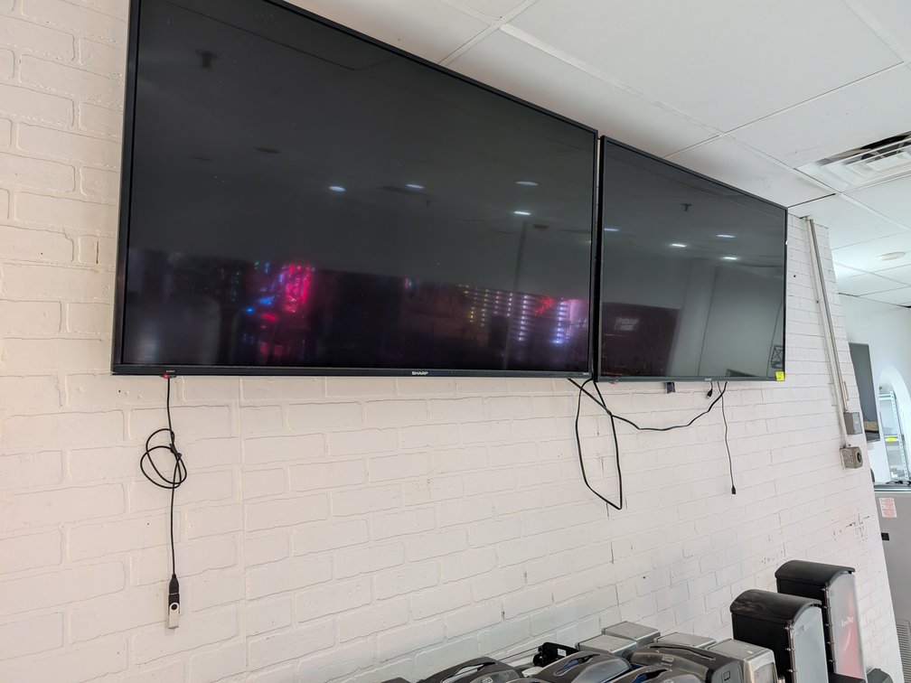 (2) SHARP 60in Class TVs