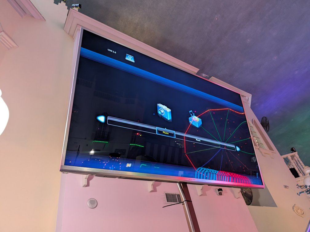 (2) BOLVA 75in Class TVs