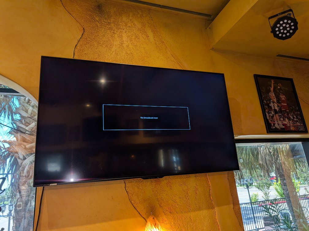 (2) SAMSUNG 50in Class TVs and (1) SHARP 75in Class TV
