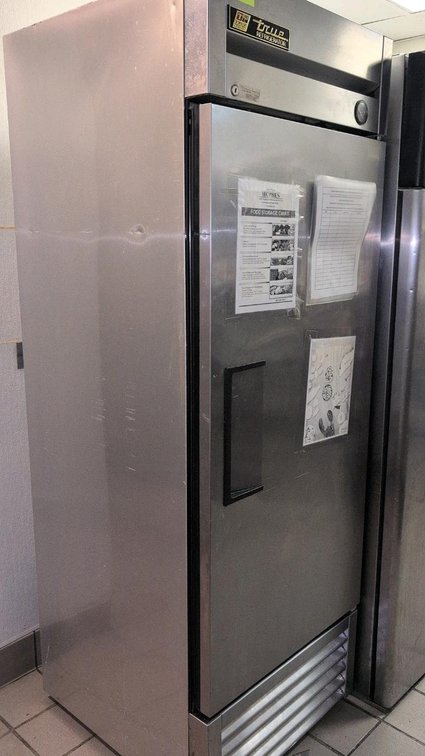 TRUE Single Door Reach-In Refrigerator