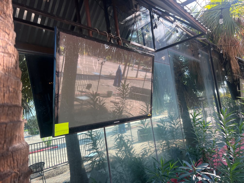 (3) Outdoor Mounted TVs