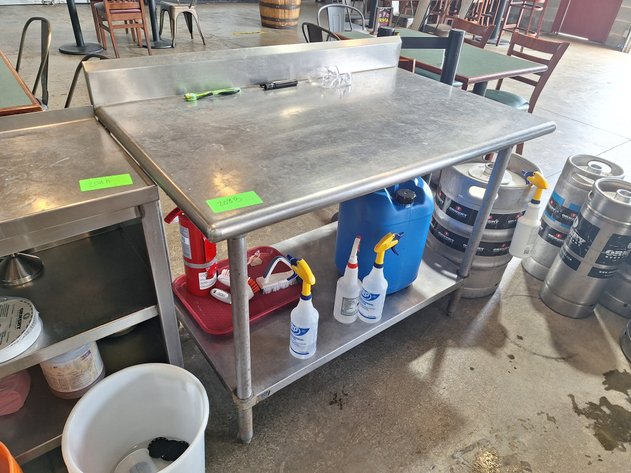 Image for Stainless Prep Table