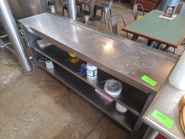 Image for Stainless Work Table with Undershelves