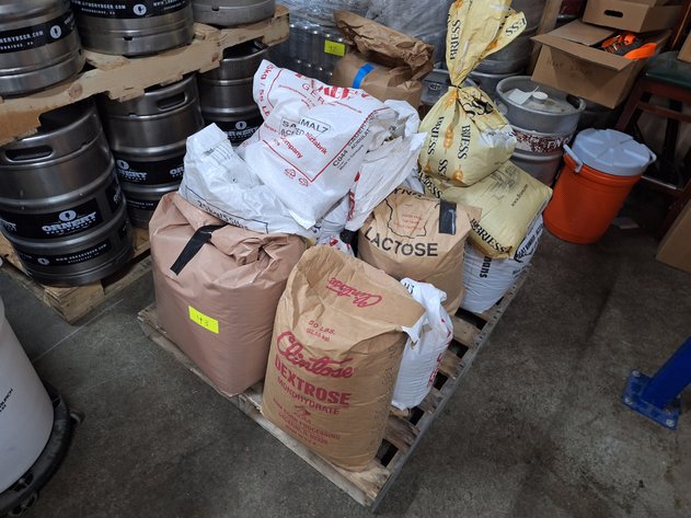 Image for Lot of Brewery Ingredients