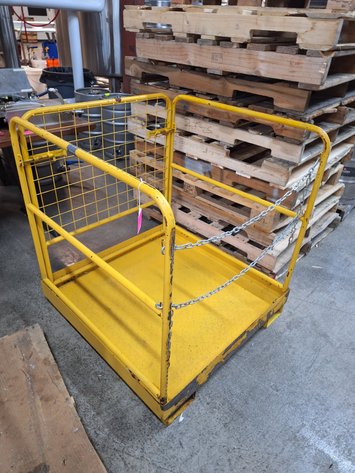 Image for Foldable Forklift Safety Cage