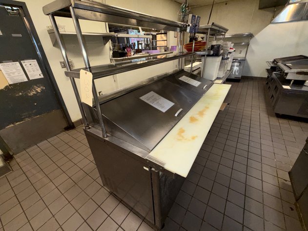 Image for NORLAKE 3-Door Sandwich Prep Refrigerator