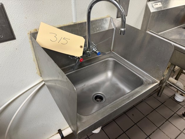 Image for Stainless Wall-Mounted Hand Sink