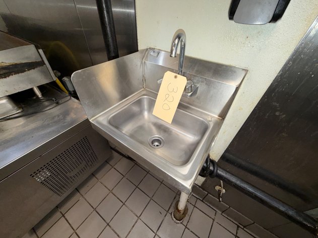 Image for Stainless Wall-Mounted Hand Sink
