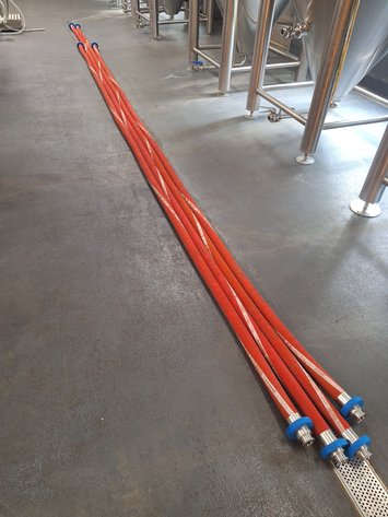 Image for (4) CONTINENTAL ContiTech Sanitary Transfer Hoses