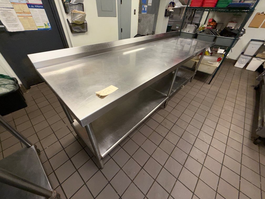 Stainless Prep Table