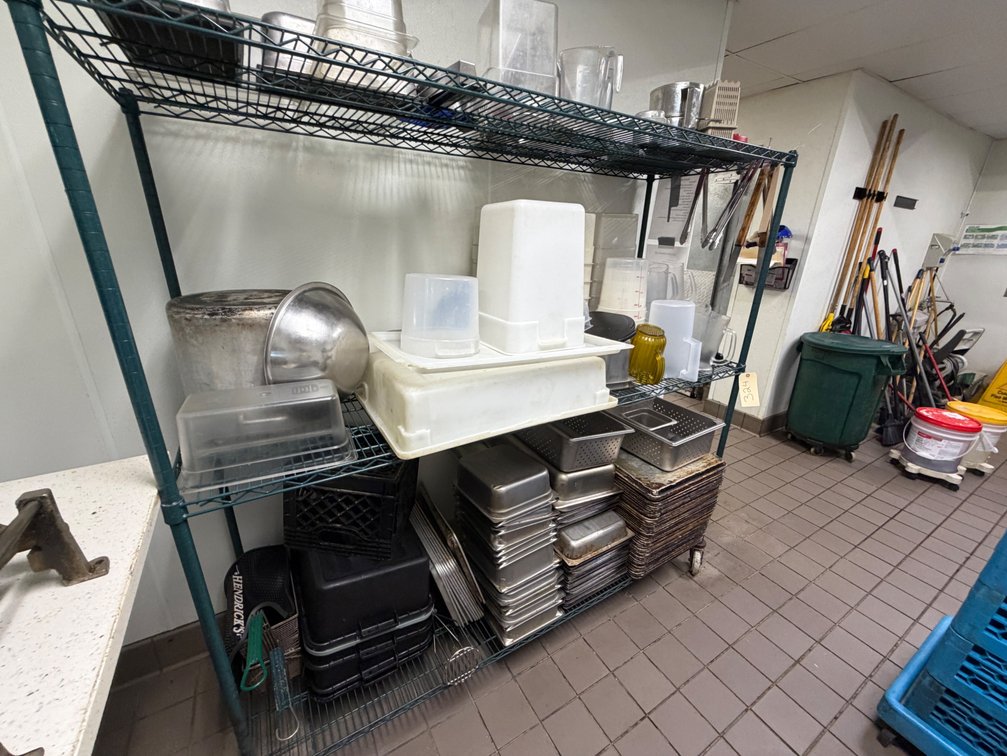 Restaurant Smallwares and Shelving