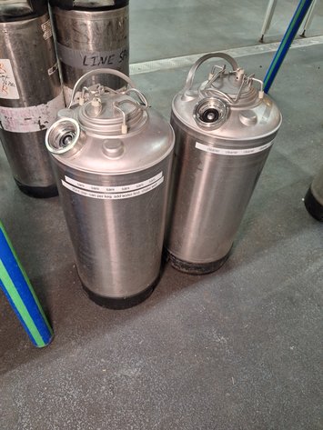 Image for (2) Draft Line Cleaning Kegs