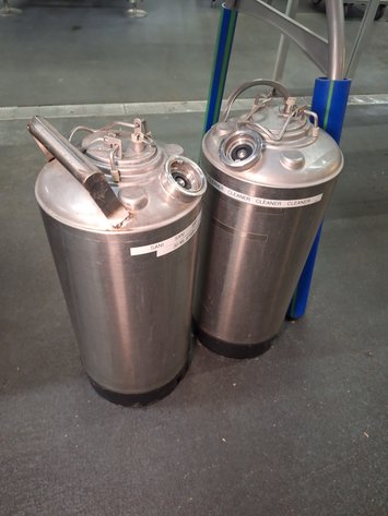 Image for (2) Draft Line Cleaning Kegs