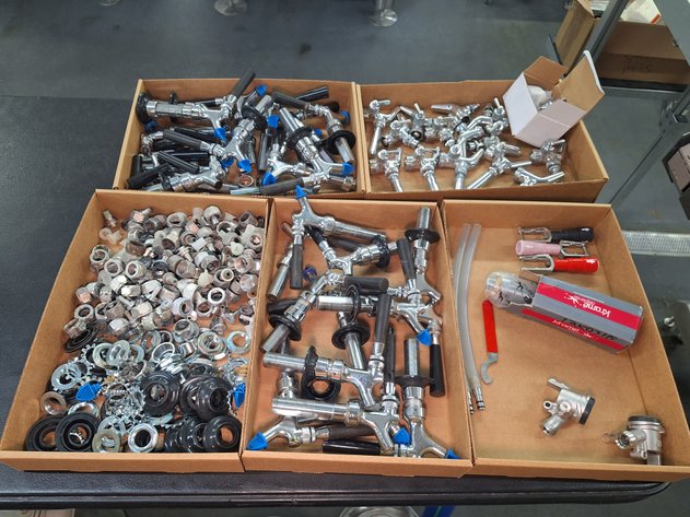 Image for Lot of Draft Beer Parts