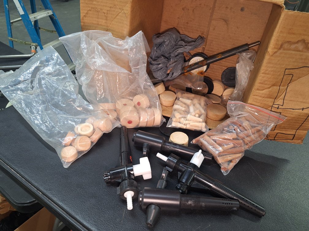 Lot of Cask Tapping Supplies