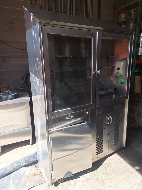 Stainless Lab Cabinet/Server Station