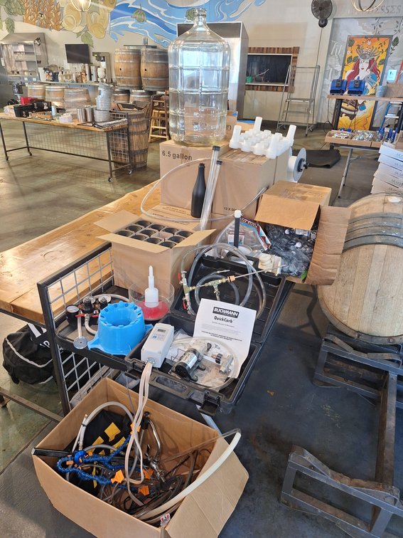 Lot of Homebrewing Supplies