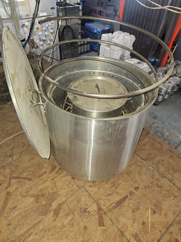 Image for Homebrew Pot, Strainer, and Immersion Wort Chiller