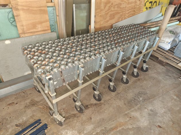 Image for Portable Expandable Wheel Conveyor