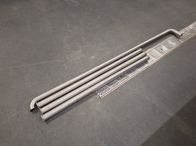 Image for Lot of Stainless Pipe Spools