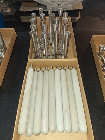 Image for Lot of Stainless Carbonation Stones and Fittings
