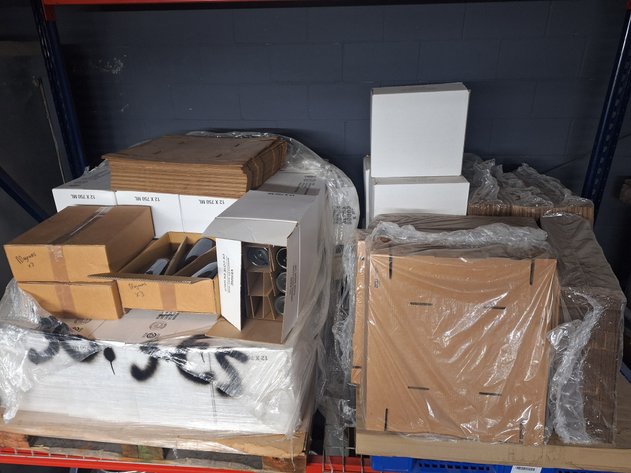 Image for Glass Bottles and Cardboard Trays