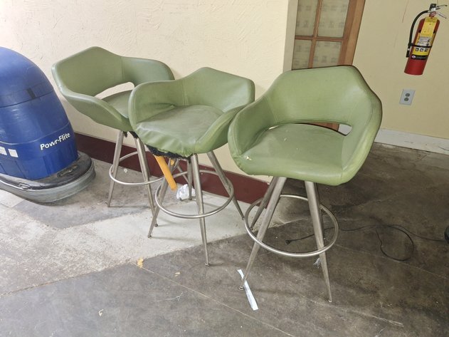 Image for Lot of (3) Bar Chairs