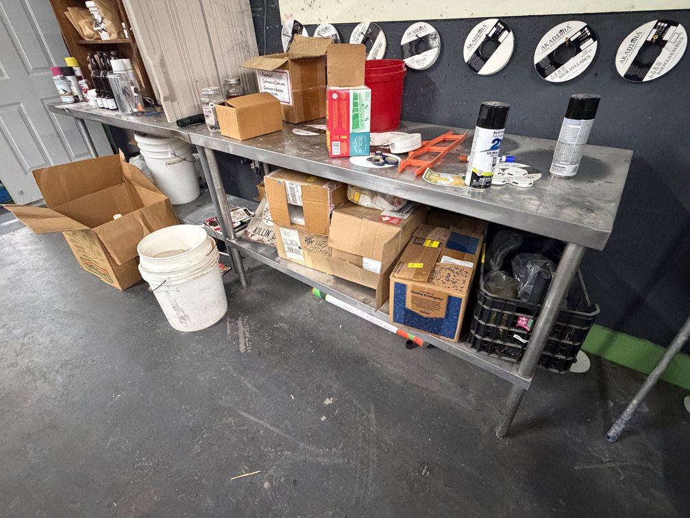 (2) Stainless Tables