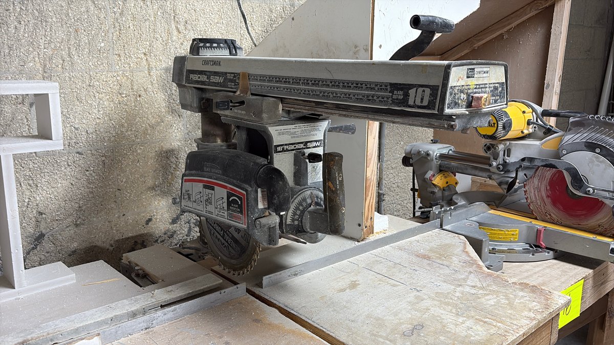 CRAFTSMAN 10" Radial Arm Saw