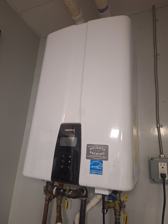 NAVIEN Tankless Water Heater