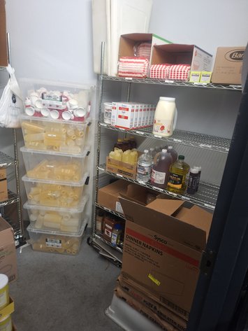 Image for Contents of Kitchen Storage, Racks and Smallwares
