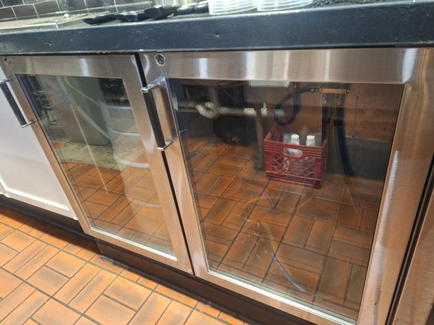 Image for PERLICK 2-Door Back Bar Cooler with Glass Doors