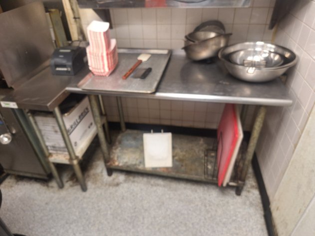 Image for Stainless Prep Tables and Shelf