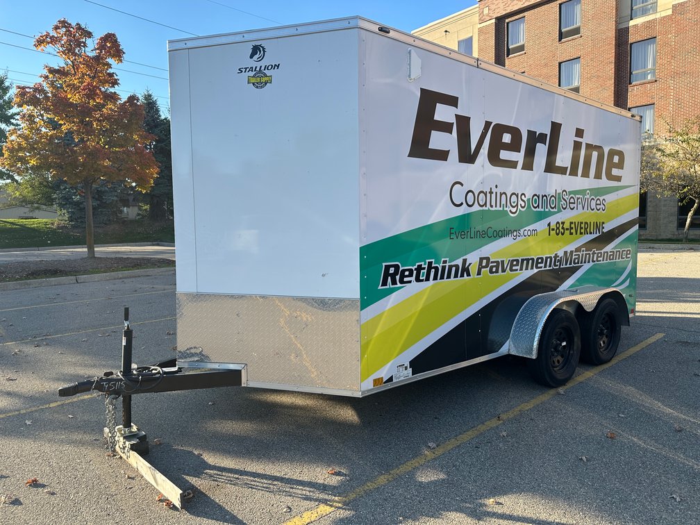 2024 STALLION 7 x 14 Tandem-Axle Enclosed Trailer w/ Interior Lights