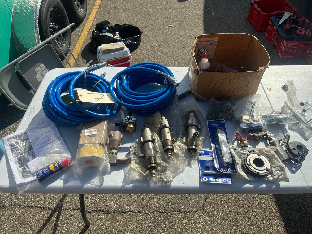 Assorted GRACO 3900 Parts - Pump Assemblies, Carburetors, Filters, (NEW IN PACKAGING)